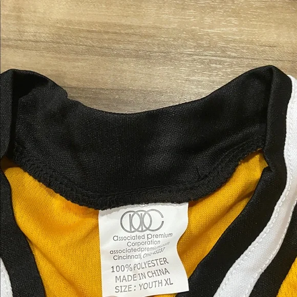 Yellow Pirates Marte Jersey with Black Trim - Picture 3 of 6